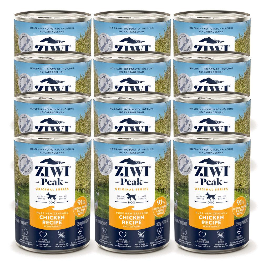 ZIWI PEAK Dog Dog Can Chicken 390G / 390G X 12 - Sparklet
