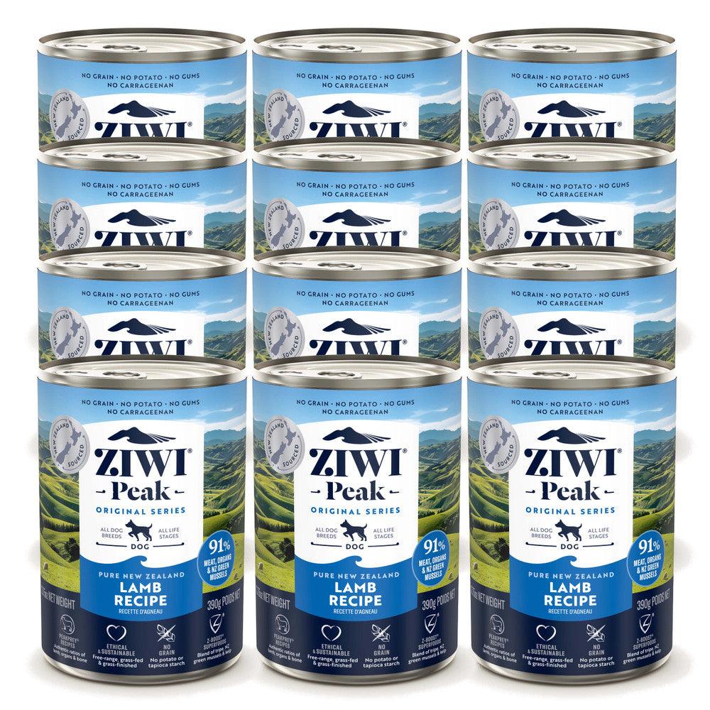 ZIWI PEAK Dog Dog Can Lamb 390G / 390G X 12 - Sparklet